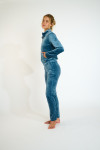 Pantalón de terciopelo de color cobalto KEENAN SEALAKE - 5