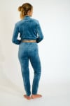 Pantalón de terciopelo de color cobalto KEENAN SEALAKE - 2