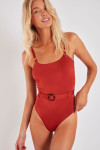 Costume da bagno intero mogano Cariti Amores - 1
