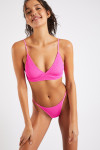 Tweedelig badpak roze Miko & Lita Scrunchy - 1