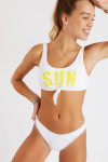 Nouo & Naida Beachclub white two-piece bikini - 2