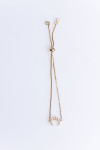 Pulsera ligera de luna dorada Sparkle Bracelet Salty Cali® - 3