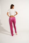 Roze fluwelen broek KEENAN SEALAKE - 12
