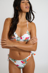 CROISO & PINIA PALMROSE Ecru two-piece swimsuit