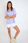 Witte biker short Zelig Moonrib - 4
