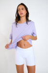 Witte biker short Zelig Moonrib - 5