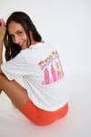 Oranje biker short Zelig Sunrib - 8