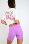 Paarse biker short Zelig Sunrib - 3