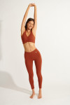 EAGLE WELLNESS brown sport leggings - 5