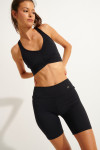 FLOW WELLNESS black sports bra