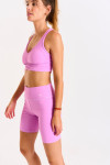 Sujetador deportivo rosa FLOW WELLNESS - 6