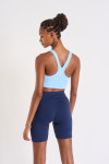 Reggiseno sportivo blu FLOW WELLNESS - 2