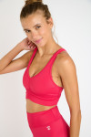 FLOW WELLNESS vlamrood sportbeha - 3