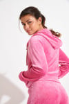 Veste velours rose MAKAIO SEALAKE