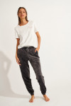 QUICK SEALAKE grey velvet trousers - 5