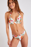 Maillot de bain 2 pièces écru Hapo & Tupa Palmrose - 1