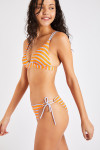 Bañador de dos piezas naranja Julio & Mix Montauk - 3