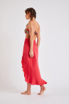 Kailua Caraiva red convertible mid-length skirt - 2