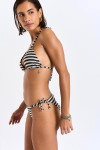 Bikini iridescente a righe nero Lua & Aena Lysea - 3