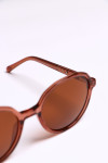 Lunettes de soleil marron femme LUNETTEBM232P01