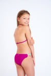 Foster Spring children's two-piece cyclamen swimsuit