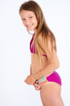 Foster Spring children's two-piece cyclamen swimsuit