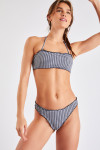 Noto & Mila Babydoll black two-piece bikini