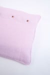Orama Coco Mauve Embroidered Cushion Cover - 4