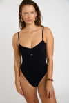 ROSALIA BLACK one-piece swimsuit