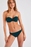 Maillot de bain 2 pièces vert bouteille SAKATA & DUCA BOTANY