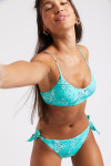 Waro & Dasia Benita bikini in jade green - 1