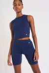 WELLNESS ADILO navy blue sleeveless top - 1
