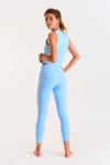 Top senza maniche sportivo celeste ADILO WELLNESS - 5