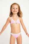 Bañador de dos piezas vichy rosa M TPONOE RETRO