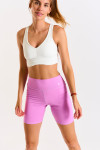 Pink cycling shorts PAMA WELLNESS - 5