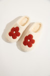 AMA CHILLS women's ecru slippers - 1