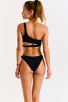 bañador de dos piezas negro ASYMO & PAEA BLACK