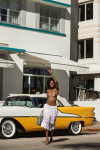 Gonna da spiaggia lunga bianca con volant ENARA COCOBEACH - 1