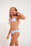 Blauw gestreepte bikini voor meisjes MINI TWIGGY CITALI