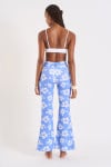 Pantaloni lilla stampa a fiori Noelo Islandgirl - 4