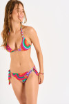 Maillot de bain 2 pièces rouge BRARO & DENA POPSICLE