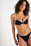 CALMO & DASIA MIRAMAR zwart push-up bikini - 1