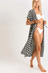ELVIE SARONG long black kimono - 3
