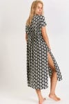 ELVIE SARONG long black kimono - 2