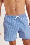 Pantaloncini da bagno uomo a righe blu MANLY WATERDAISY