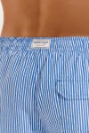 Pantaloncini da bagno uomo a righe blu MANLY WATERDAISY