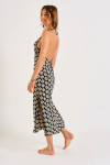 Abito lungo nero MARA SARONG - 4
