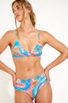 Costume da bagno velluto blu MIKO & BIA POPSICLE