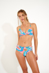 Costume da bagno velluto blu MIKO & BIA POPSICLE