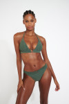 MISKO & DITA GROOVE khaki push-up swimsuit - 4